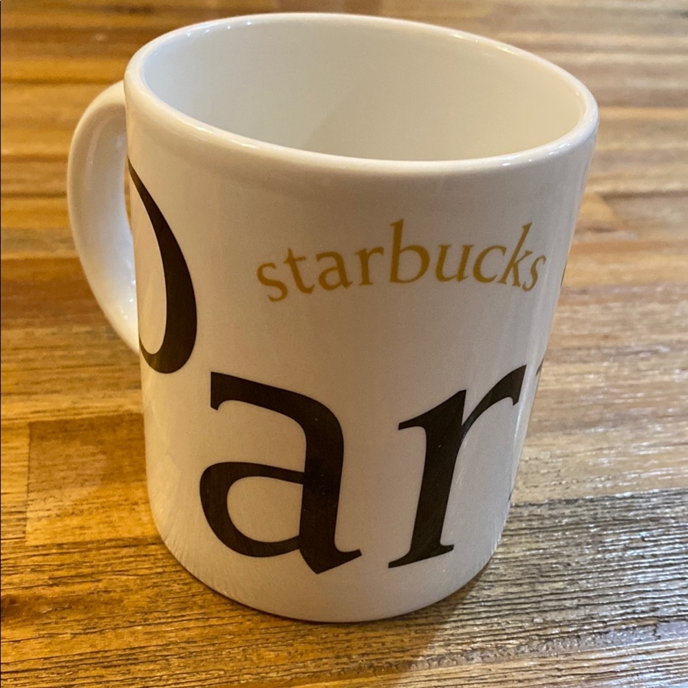 Starbucks City Mug-a Paris. Collector series Mug